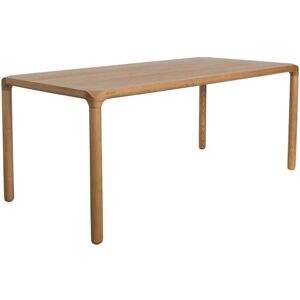 Table à manger aux bords arrondis en bois 160x90cm - Storm - Couleur - Bois clair Zuiver - Publicité