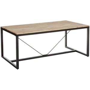 Table à manger Edena acacia L180cm Atmosphera créateur d'intérieur - Marron - Publicité