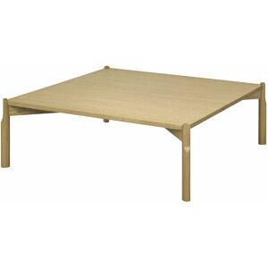 AKITEN RETAIL Table basse carree Gala Bois naturel - Bois naturel - Publicité