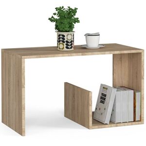 Akord - Table à café table basse, paul Chêne Sonoma 80 cm couleur Chêne Sonoma 80x40x45 cm - Publicité