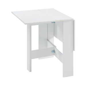 Baïta - Table pliable juno blanc 104cm - Blanc - Publicité