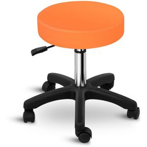 Physa AVERSA tabouret de beauté rotatif sur roulettes - orange - Publicité