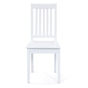 Ebuy24 - Wright Chaise de salle à manger, blanc. Publicité