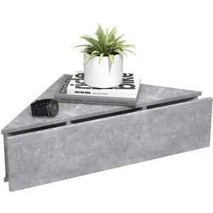 EBUY24 UsalS table de nuit accroché au mur d'angle 1 tiroir béton décor. Publicité