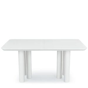 NV GALLERY Table à manger AMADEO - Table à manger extensible, pour 4-8 personnes, Bois blanc, L160-240 Blanc