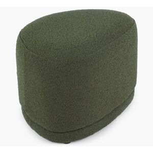 NV GALLERY Pouf ENZO - Pouf, Vert kaki boucle, H41 Vert