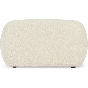 NV GALLERY Pouf VOLTA Pouf Blanc avoine boucle H40 Blanc