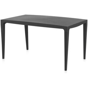 MYLIA Table a manger de jardin L.140 cm - Polypropylene - Anthracite - SOROCA