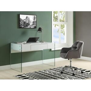 Vente-unique Chaise de bureau - Velours - Gris - Hauteur réglable - PEGA