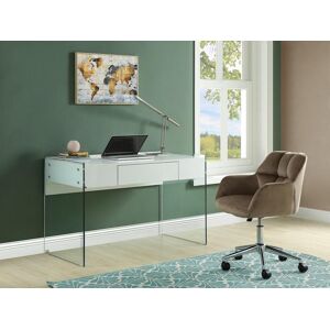 Chaise de bureau - Velours - Beige - Hauteur reglable - PEGA de Pascal Morabito