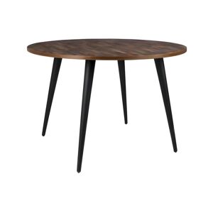 Zuiver HAVANE - Table de repas ronde en bois marron - Publicité