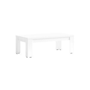 Meublorama Table basse collection FABIO Meuble type Design coloris blanc Effet ultra tendance pour votre salon