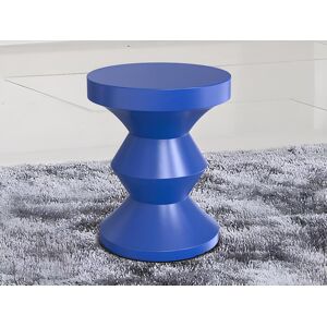 Vente-unique Table d'appoint en metal - Bleu - ZOLIMI