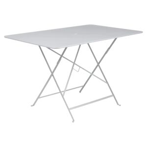 Table Rectangulaire Pliante 177 x 77 cm Bistro en Acier FERMOB Blanc - Publicité