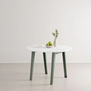 Table à manger en plastique recyclé New Modern TIPTOE Gris Eucalyptus - Publicité