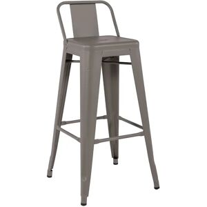 Tabouret HPD TOLIX Gris de Paris Hauteur 70 cm - Publicité