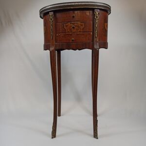 Paire de consoles style Louis XV "drining table "  Marron - Publicité