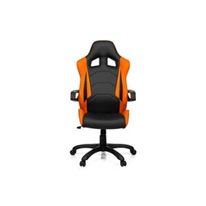 hjh OFFICE Chaise gaming / Siège de bureau GAME PRO I simili cuir noir / orange - Publicité