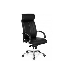 hjh OFFICE Chaise de bureau / fauteuil de bureau SANTANA simili-cuir noir - Publicité