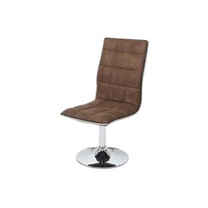 Mendler 2x chaise de salle à manger HWC-C41, fauteuil, tissu vintage marron - Publicité
