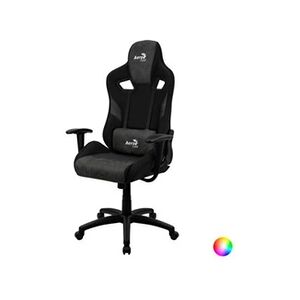 AeroCool COUNT AeroSuede Universal gaming chair Black, Grey - Publicité