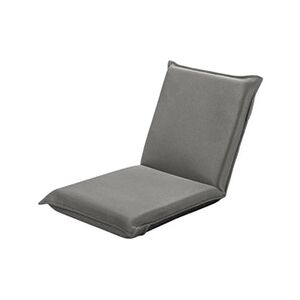 GENERIQUE Chaise de Sol GIANTEX Pliable Gris, 44x54,5x53,5 CM Tatami Inclinable en 6 Position, Idéal pour Chambre, Salon, Bureau - Publicité