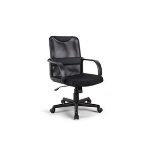 Franchi Bürosessel - Chaise de bureau Fauteuil ergonomique respirant en simili cuir et tissu Losail - Publicité