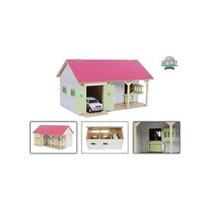 Kids Globe Horse Stable Pink with 2 Boxes and Storage 1:32 - Publicité