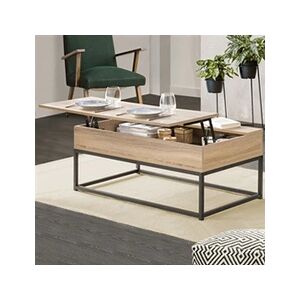 ID Market Table basse plateau relevable rectangulaire DETROIT design industriel - Publicité