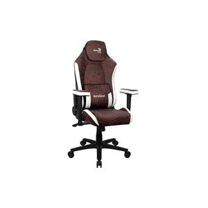 AeroCool Fauteuil crown aerosuede (marron/blanc) - Publicité