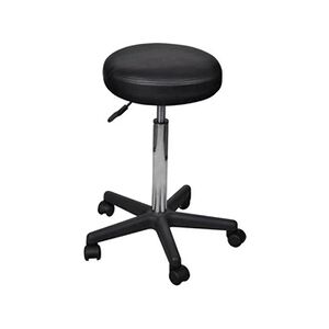 VIDAXL Tabouret de bureau Noir - Publicité