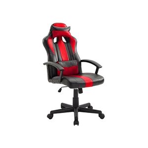 Happy Garden Fauteuil de bureau gamer noir et rouge CRASH - Publicité