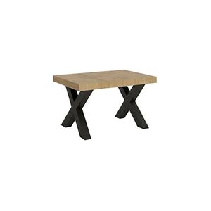 Itamoby Table extensible 90x130/234 cm Traffic Chêne Nature cadre Anthracite - - Publicité