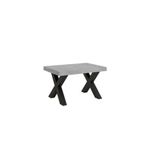 Itamoby Table extensible 90x130/234 cm Traffic Ciment cadre Anthracite - - Publicité