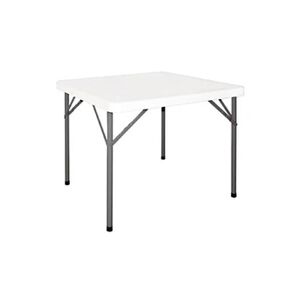 Bolero Table carrée pliante 86 cm de côté - - 860 - Publicité