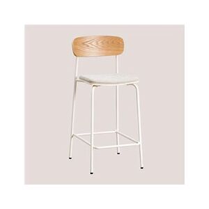 SKLUM Tabouret haut (66,5 cm) Wilpier Blanc Gardenia 95 cm - Publicité