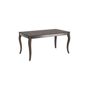 Itamoby Table extensible 90x160/264 cm Olanda Iron Noyer cadre gris - - Publicité