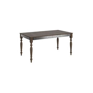 Itamoby Table extensible 90x160/264 cm Romagna Iron Noyer cadre gris - - Publicité