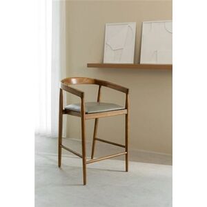 SKLUM Tabouret haut en cuir (70 cm) Visby Vert Bambou 93,5 cm - Publicité