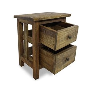 VIDAXL Table de chevet Bois de récupération massif 40 x 30 x 51 cm - Publicité