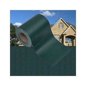 GENERIQUE Ecran d'intimité de jardin PVC 35x0,19 m Vert mat - Publicité