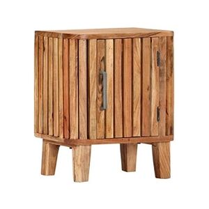 VIDAXL Table de chevet 40 x 30 x 50 cm Bois d'acacia massif - Publicité