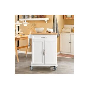 SoBuy FKW13-WN Desserte chariot de cuisine de service meuble de rangement roulant - Publicité
