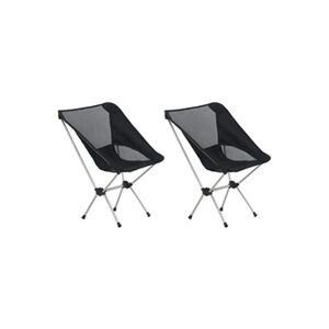 VIDAXL Chaises de camping pliables et sac 2 pcs 54x50x65 cm Aluminium - Publicité
