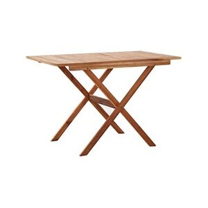 VIDAXL Table de jardin 110x67x74 cm Bois d'acacia massif - Publicité