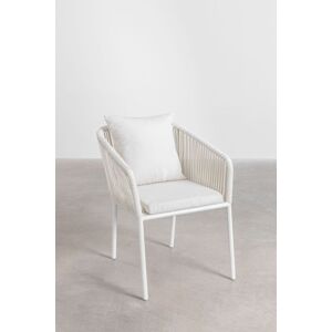 Sklum Lot De 4 Chaises De Salle À Manger Arhiza [Supreme] Blanc Gardenia - Publicité