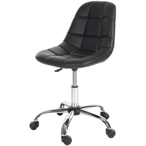 Mendler Fauteuil De Bureau Lier, Chaise Pitovante, Siège Baquet, Similicuir Noir - Publicité