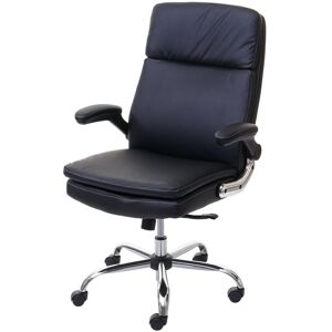 Mendler Chaise De Bureau Hwc-F83 Fauteuil Directorial Pivotant, Ressorts En Spirale, Similicuir Noir - Publicité