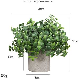 1 paquet de mini fausses plantes en pots, herbe de blé en pot, fausses plantes d'intérieur pour bureau, table basse, salle de bain, chambre à coucher, décoration de la maisonType A291 piece - Publicité