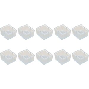 Lot De 10 Silicone Chaise Casquettes Pieds Tampons Mobilier Table Couvre Plancher Protège-Jambes - Publicité